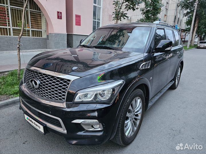 Infiniti QX80 5.6 AT, 2014, 202 656 км