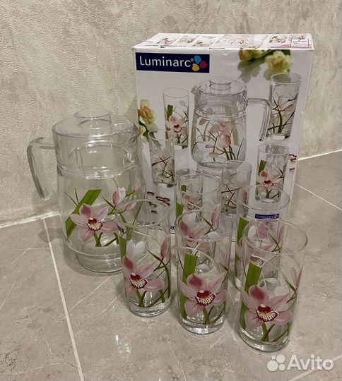 Набор графин и стаканы Luminarc