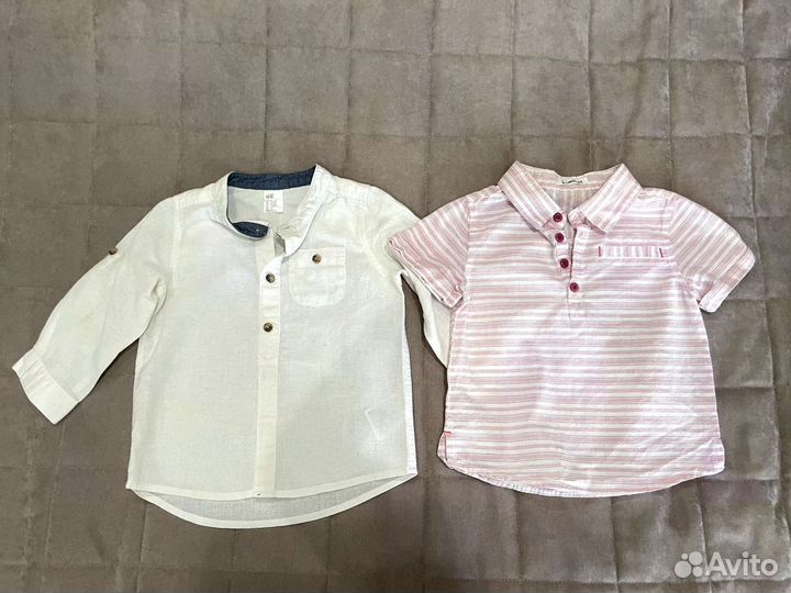 Рубашки 2шт. HM 80 размер