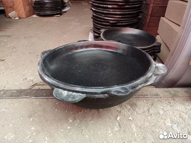 Казан чугунный узбекский