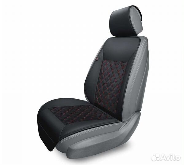 Накидка Genesis с прошивкой красным ромбом