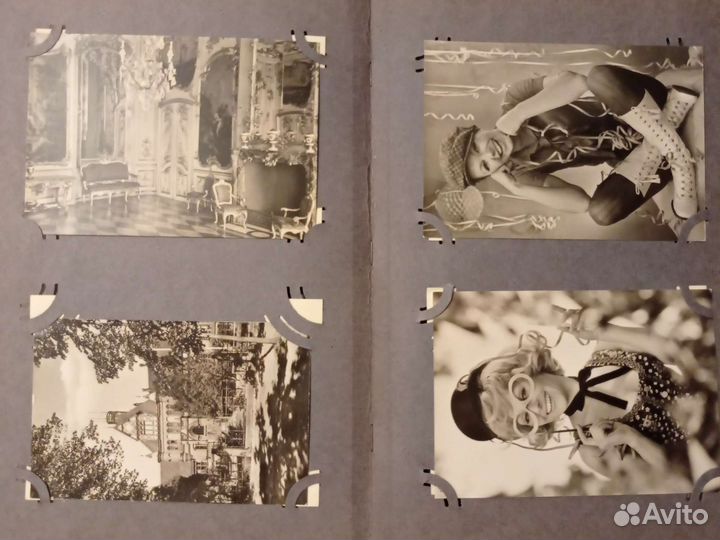 Альбом с открытками СССР и гдр