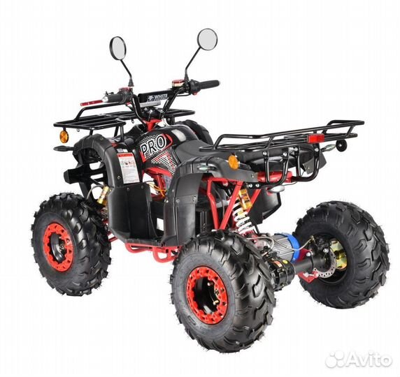 Электроквадроцикл White Siberia Sneg PRO 3000W