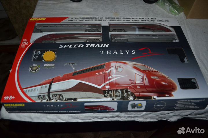 Стартовый набор железной дороги mehano (1:87)