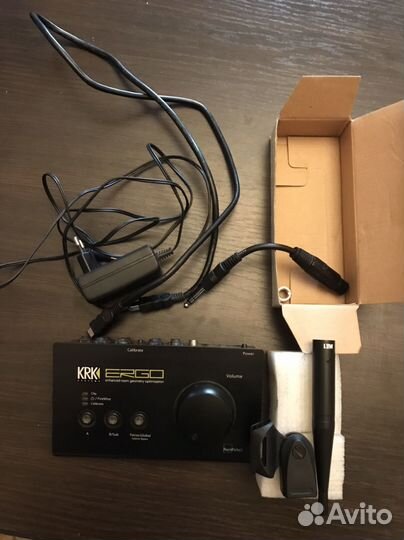 Звуковая карта KRK ergo +измерительный микрофон