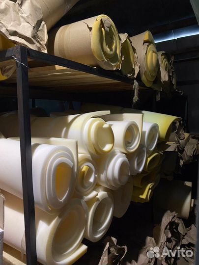 Поролон мебельный 10мм 1х2м