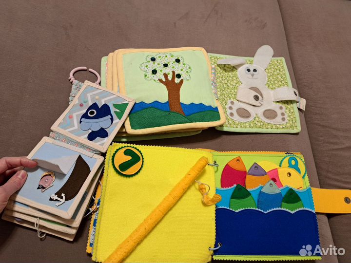 Книги из фетра пакетом