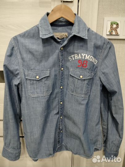 Рубашка джинсовая