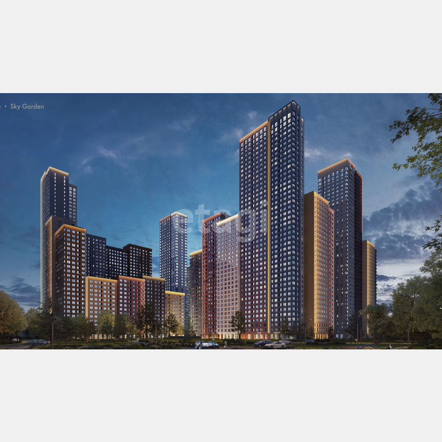 1-к. квартира, 38,4 м², 18/46 эт.