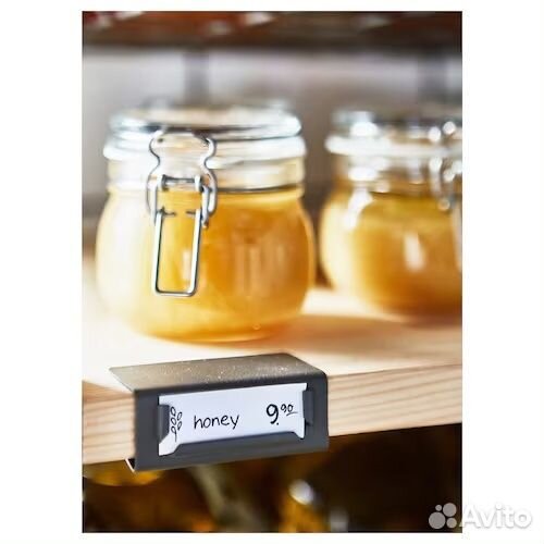 Банка с крышкой IKEA Коркен-3шт в наборе