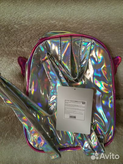 Рюкзак голографический игрушки конструктор Bauer