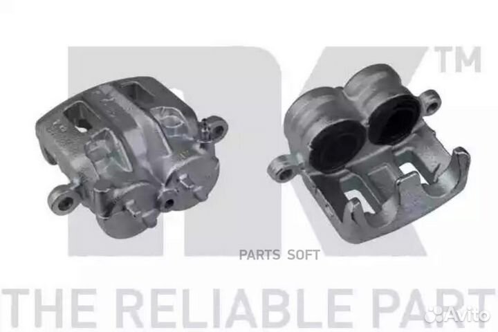 NK 213057 Суппорт тормозной передний левый Mitsubi
