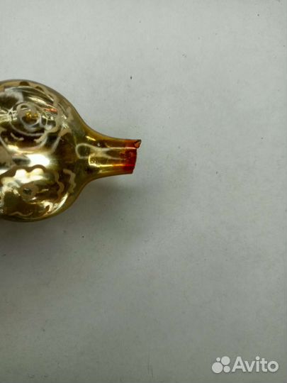 Сова, фонарик Ёлочные игрушки СССР