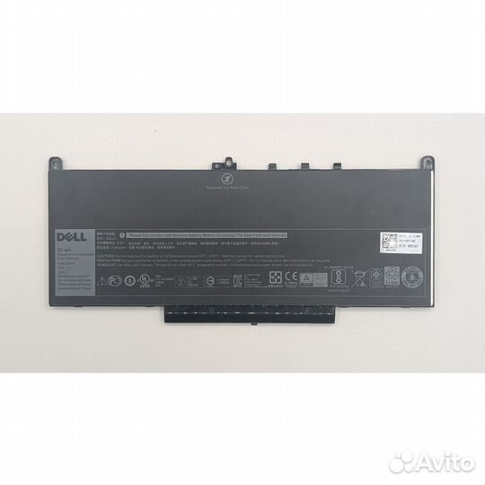 Аккумулятор 0MC34Y, J60J5, Dell Latitude E7270, 7