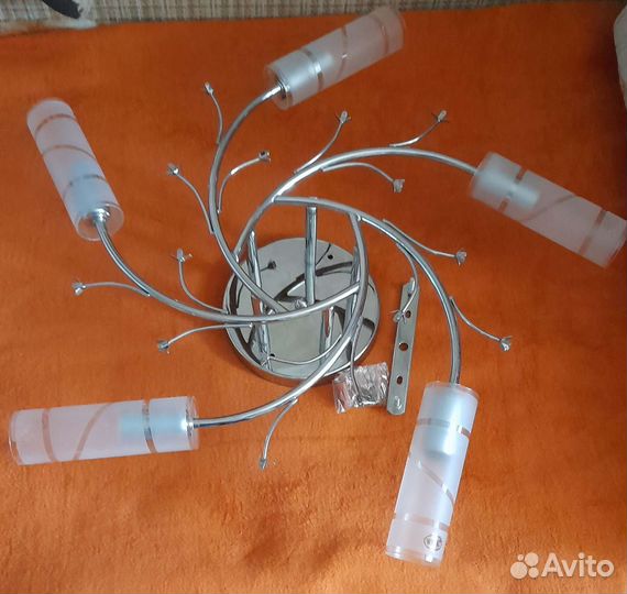 Люстра потолочная бу