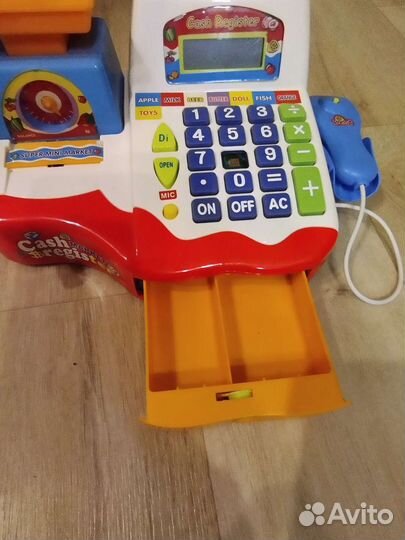 Детская касса, игрушечная