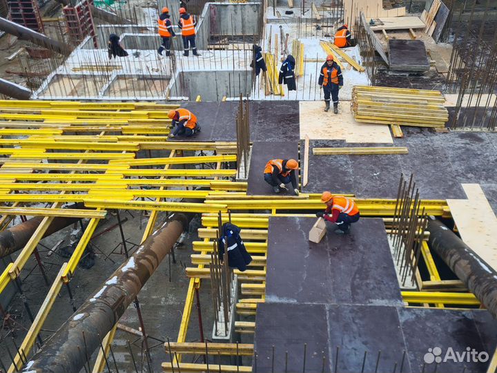 Опалубка Перекрытия на телескопических стойках