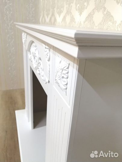 Портал для камина Cold fire Lantana light белый