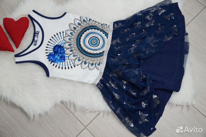 Красивое платье desigual 146-152