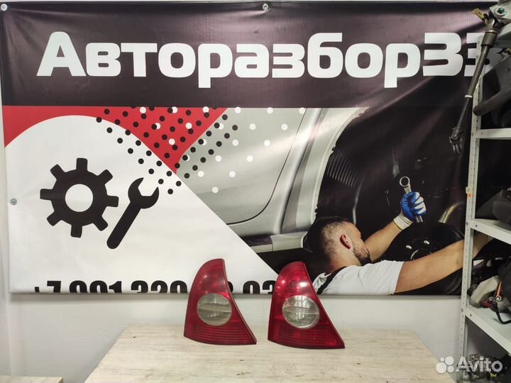 Фонарь задний левый renault clio Рено Клио