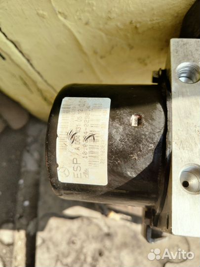 Блок abs mercedes w203