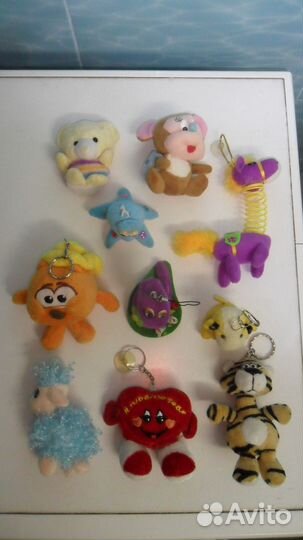 Брелки на рюкзаки, статуэтки