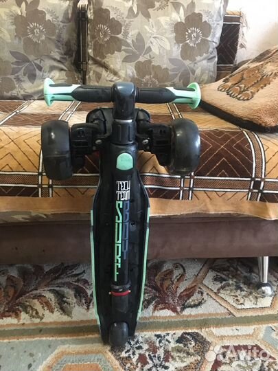 Самокат детский трехколесный Tech