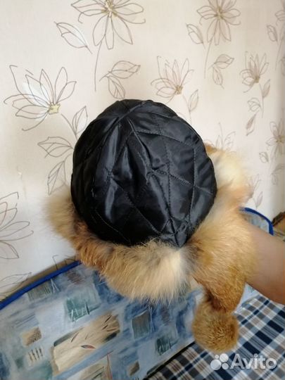 Шапка женская лисья