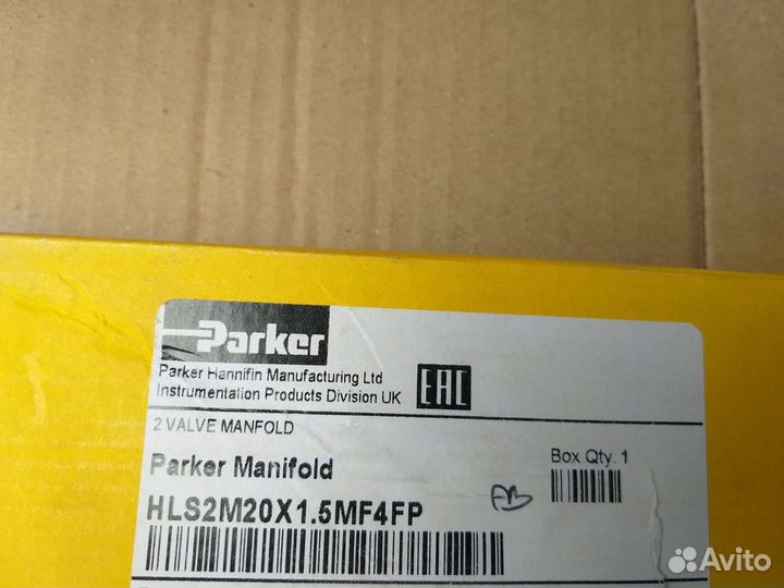 Клапанные блоки для датчиков давления Parker HDS