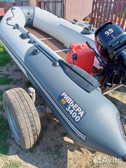 Лодка ривьера 3400