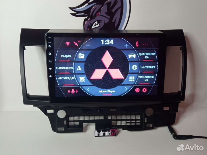 Магнитола на mitsubishi lancer 10 2gb 32gb