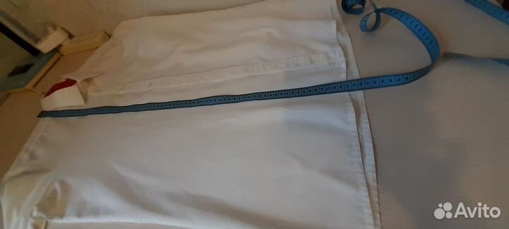 Рубашка белая мужская 50 размера