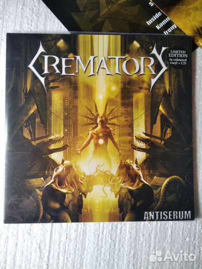 Crematory. 2014.Antiserum.винил(2Lp) немец