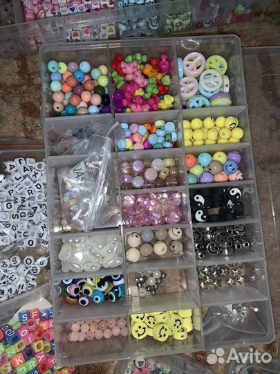 Набор для создания украшений, бусины, бисер