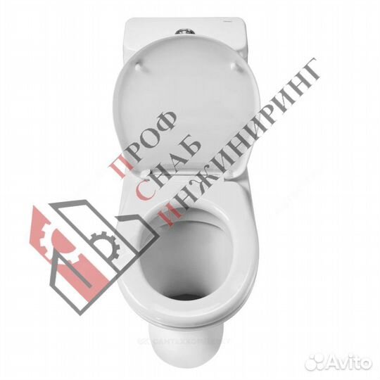 Унитаз-компакт горизонтальный выпуск нижний подвод