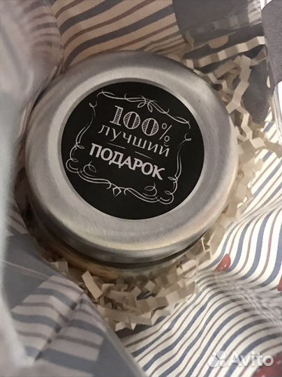 Подарочная соевая свеча 100мл