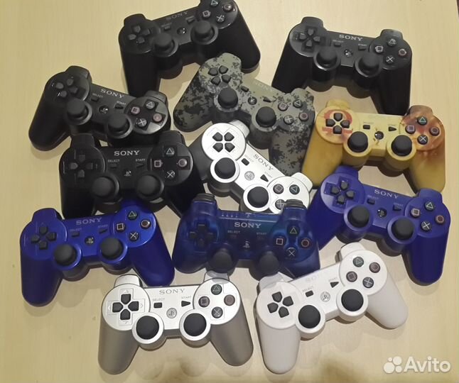 Джойстики PS3 DualShock 3, новые и б/у