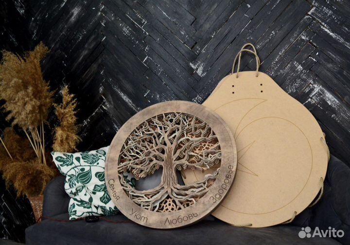 Новое световое панно - ночник Дерево жизни
