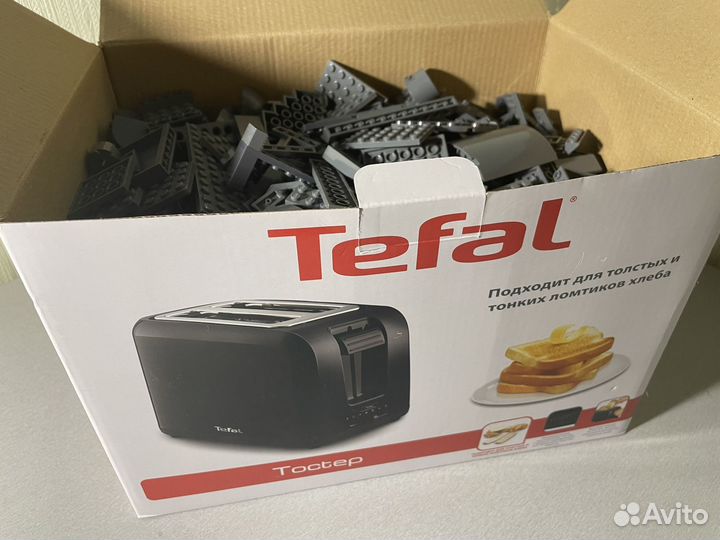 Коробка разных деталей Лего / Lego 3кг