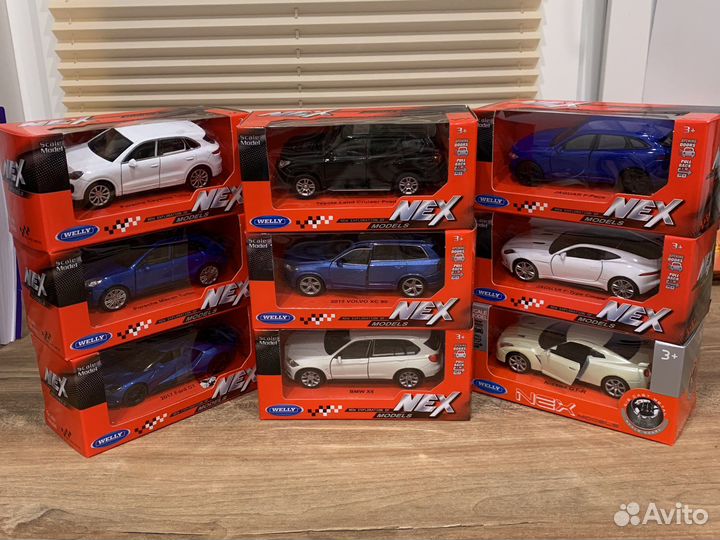 1/36 Welly модели