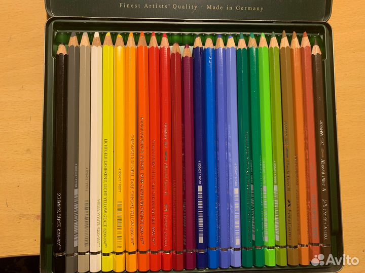 Акварельные карандаши faber castell durer