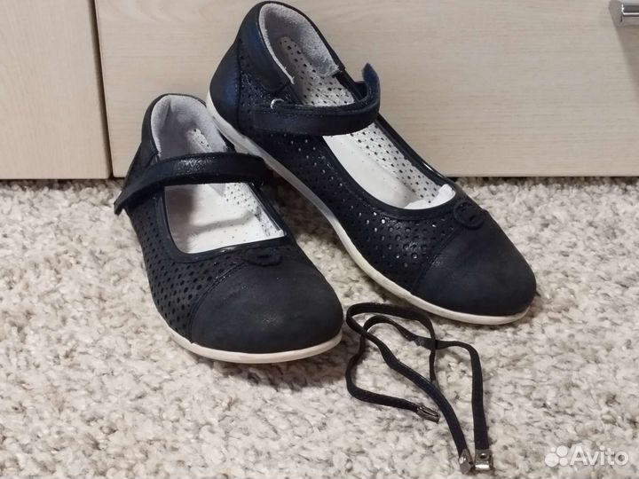 Туфли для девочки 34