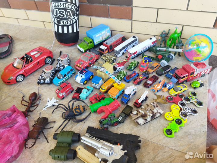 Игрушки пакетом для мальчика