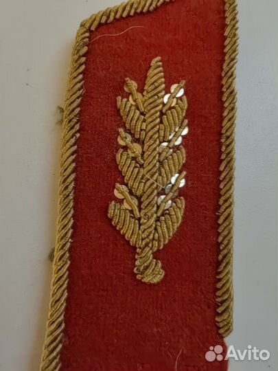 Петлицы на генеральскую шинель СССР