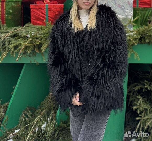 Шубка искусственная короткая