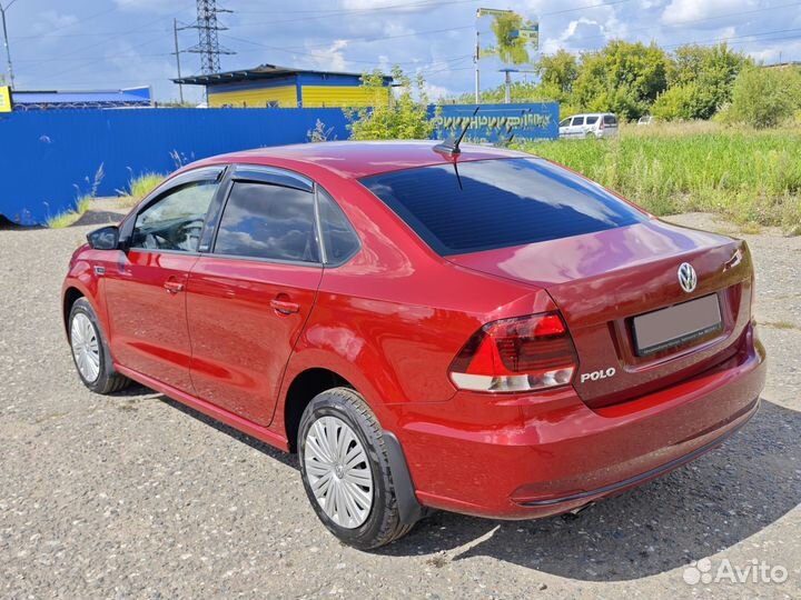 Volkswagen Polo 1.6 AT, 2018, 15 500 км