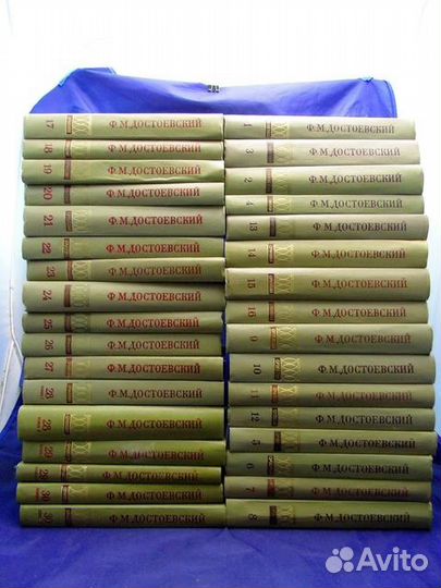 Достоевский Ф. Полное собрание сочинений в 30т/33к