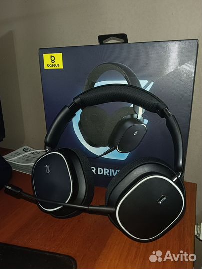 Беспроводная гарнитура Baseus GH02 черная