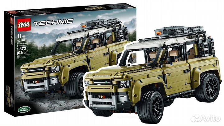 Lego technic 42110 Lend Rover Defender (оригинал)