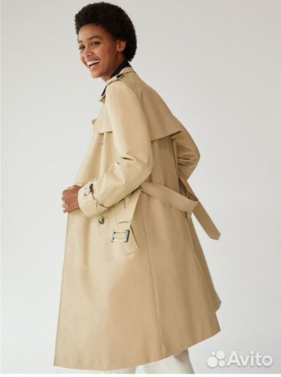 Плащ хлопок Mango